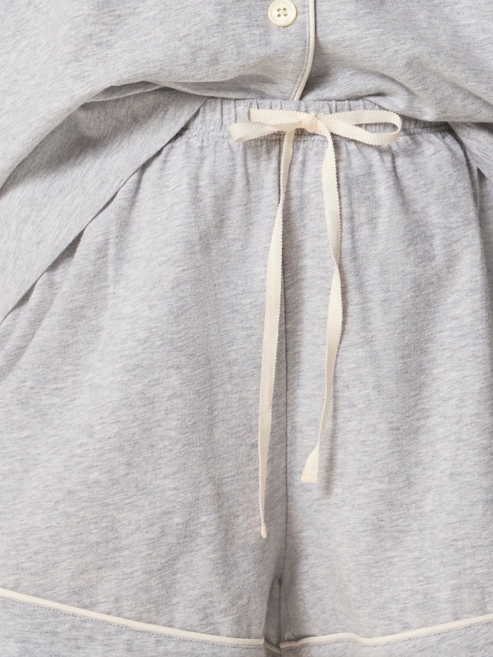 J. Crew Heather Gray Pajama Short Set - Picture 3 of 4